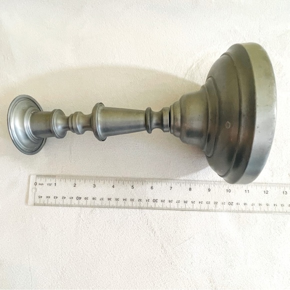Vintage Pewter Candlestick, Candle Holder. - Picture 8 of 11